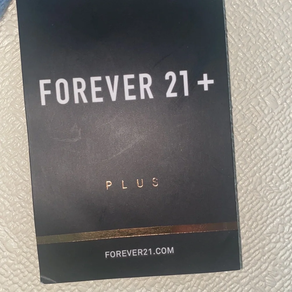 Forever 21+ size 12 striped denim shorts - Picture 6 of 8